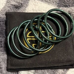 Green Budhagirl Bangle Set